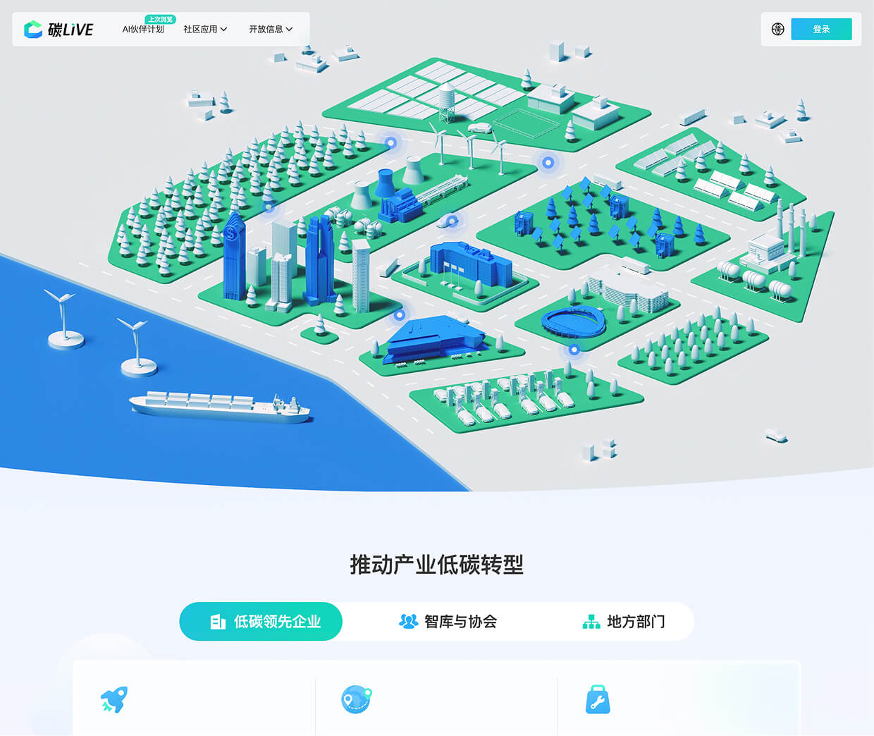 科技企业减少自身运营排放的同时